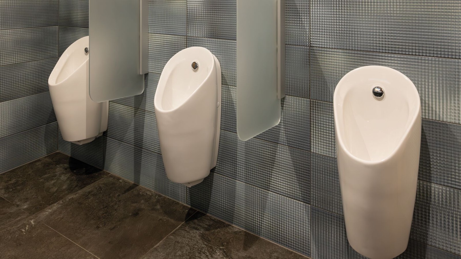Geberit Preda-urinoirs met geïntegreerde sturing Geberit Preda-urinoirs met geïntegreerde sturing