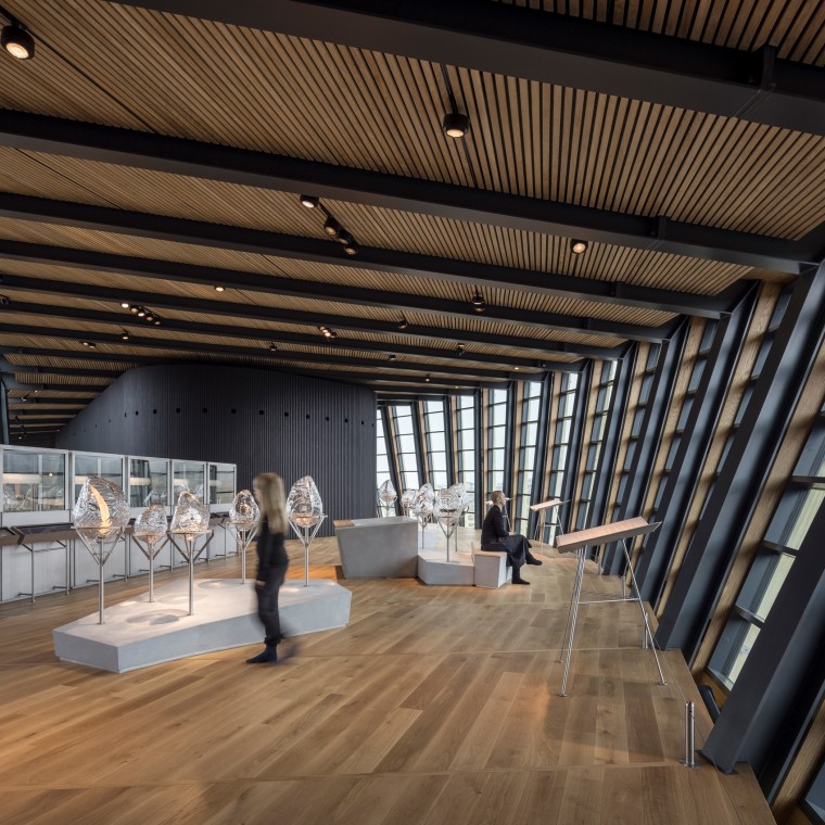 Tentoonstelling in het Icefjord Centre Ilulissat (© Adam Mørk) Tentoonstelling in het Icefjord Centre Ilulissat (© Adam Mørk)