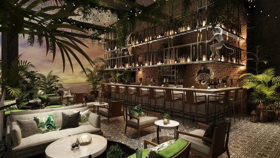 Bar de l'hôtel Marriott de Kampala (© MMAC Dubaï) Bar de l'hôtel Marriott de Kampala (© MMAC Dubaï)