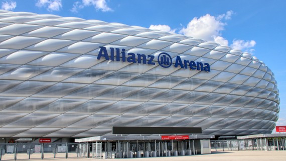 Allianz Arena, München, Duitsland (© Pixabay)