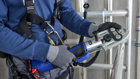 Geberit Mapress buizen en fittingen persen Geberit Mapress buizen en fittingen persen