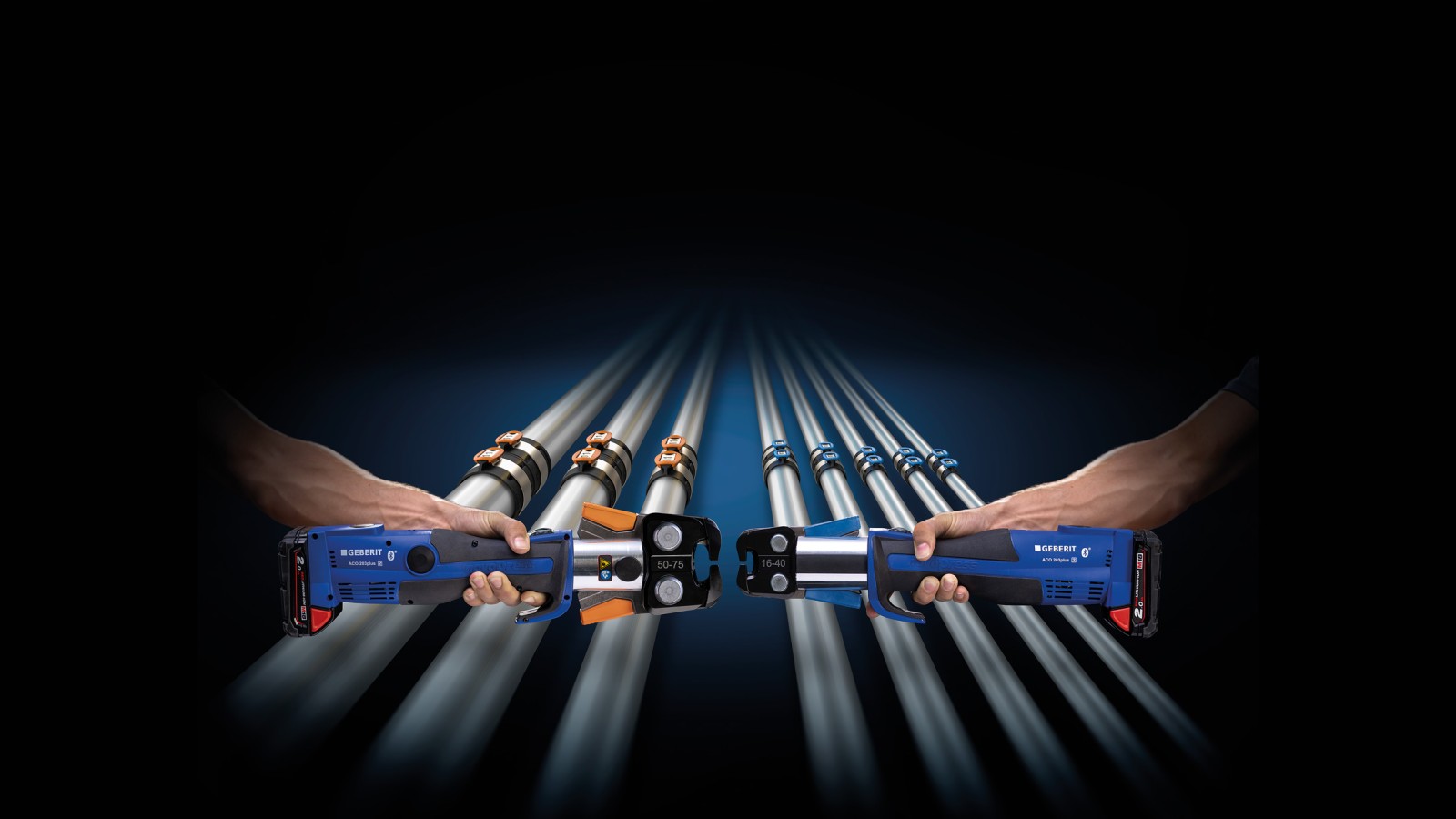 Codes couleur des dimensions des raccords Geberit FlowFit et des mâchoires Codes couleur des dimensions des raccords Geberit FlowFit et des mâchoires