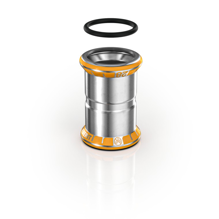 Geberit Mapress Therm doorsnede Geberit Mapress Therm doorsnede