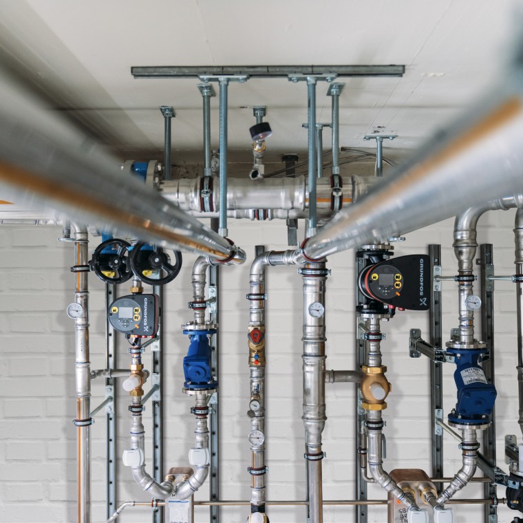 Geberit Mapress Therm biedt betrouwbare bescherming tegen corrosie in koelingsinstallaties. Geberit Mapress Therm biedt betrouwbare bescherming tegen corrosie in koelingsinstallaties.