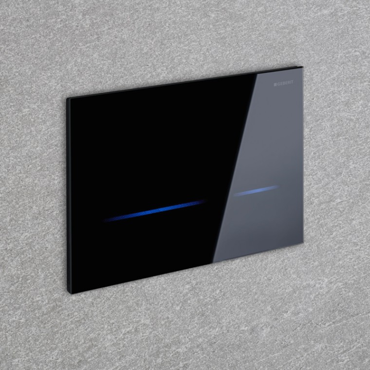 La plaque de commande Geberit Sigma80 sans contact La plaque de commande Geberit Sigma80 sans contact