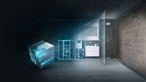 Geberit BIM Plug-in voor planning met Revit® data
