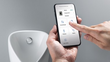 Geberit Control App - overzicht