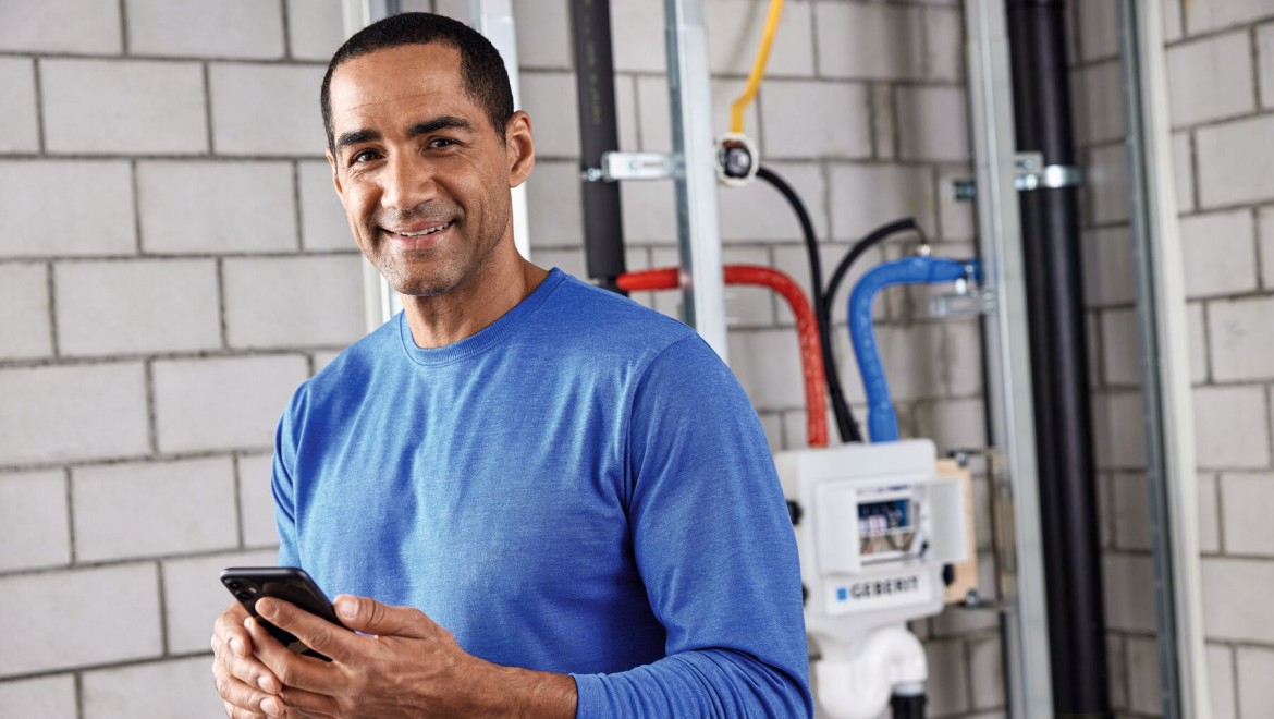 Bediening en configuratie van de Geberit HS50 hygiënespoeling via de Geberit Control app