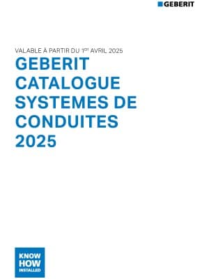 Catalogue Canalisations Geberit Catalogue Canalisations Geberit