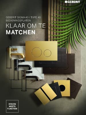 Geberit Sigma40 Bedieningsplaten Geberit Sigma40 Bedieningsplaten