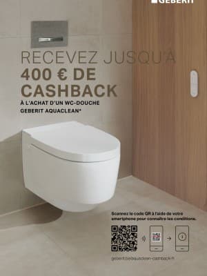 Cashback Geberit AquaClean Cashback Geberit AquaClean