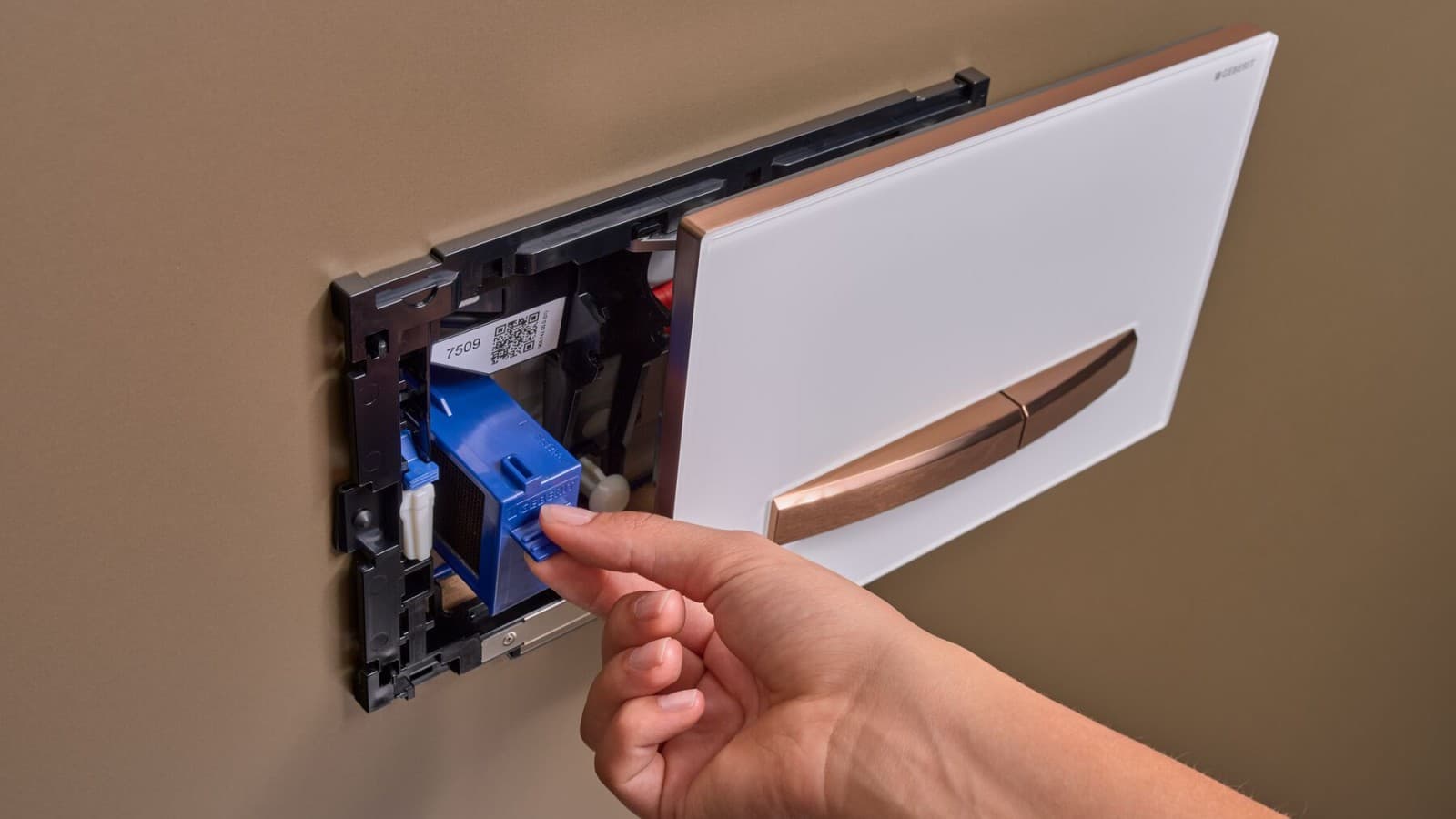 Plaque de commande Geberit Sigma50 avec Geberit DuoFresh Plaque de commande Geberit Sigma50 avec Geberit DuoFresh