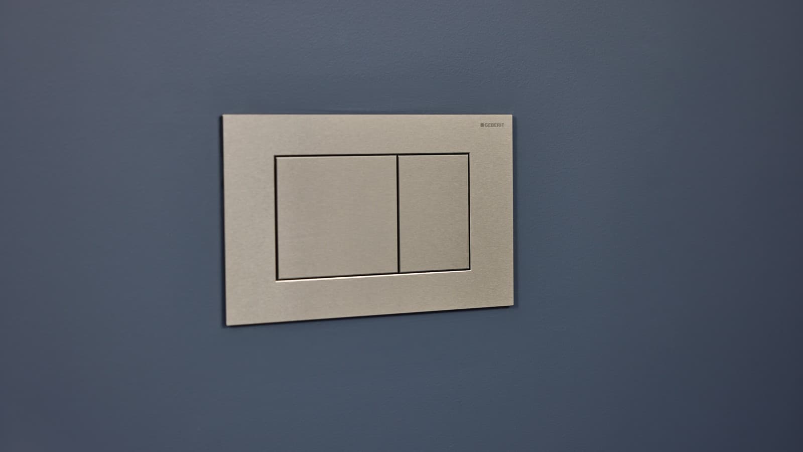 Geberit Sigma40 carré en nickel brossé Geberit Sigma40 carré en nickel brossé