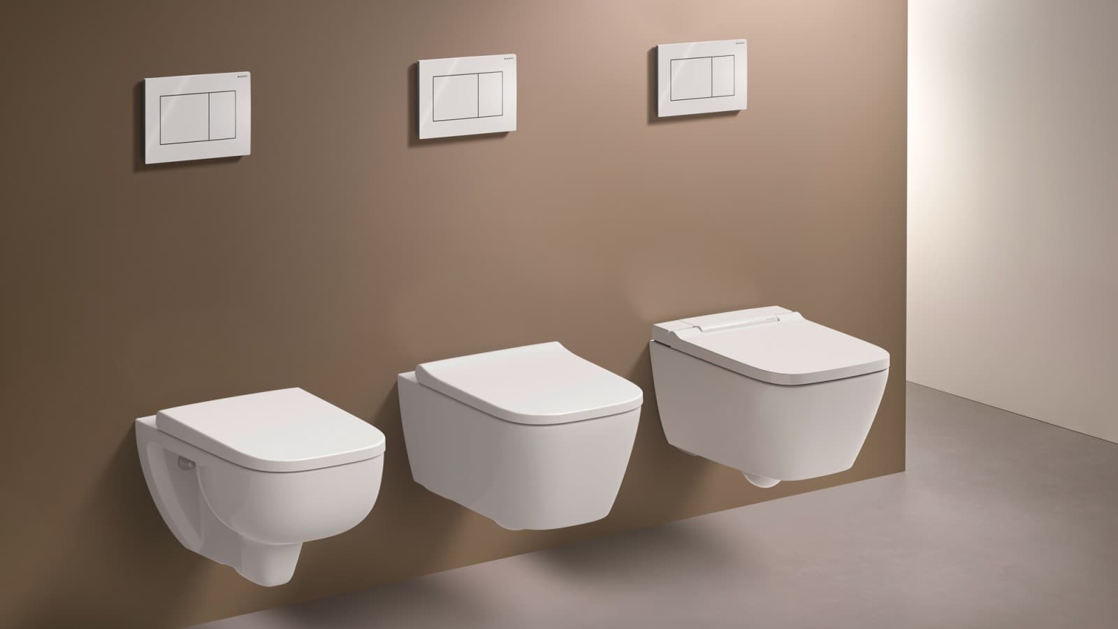 Technologie de rinçage TurboFlush pour WC de forme angulaire dans tous les segments de prix Technologie de rinçage TurboFlush pour WC de forme angulaire dans tous les segments de prix