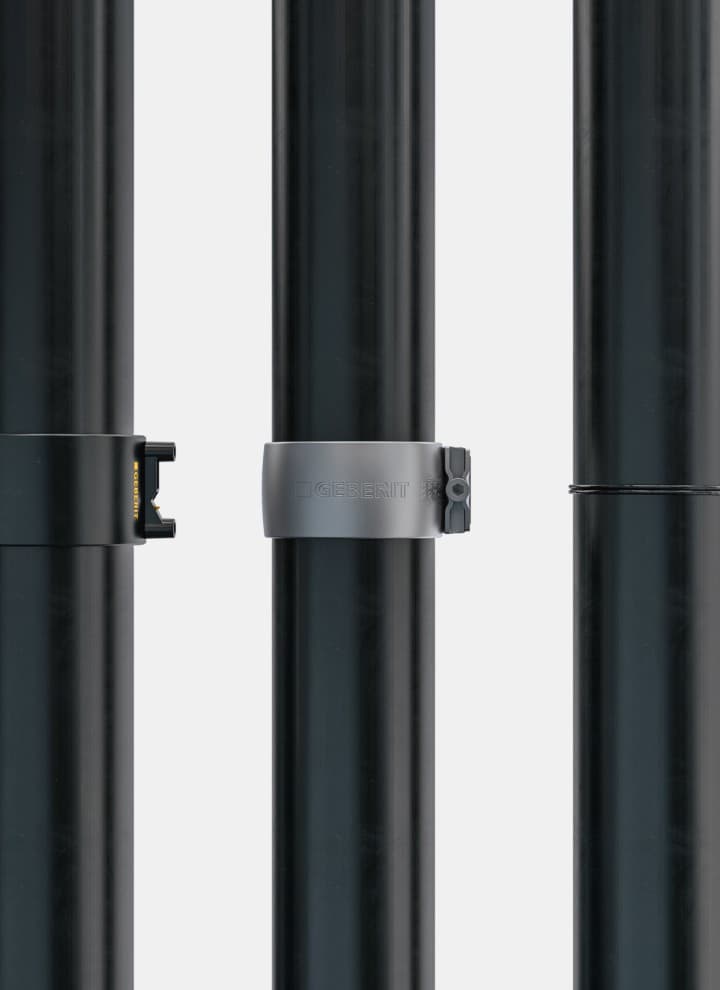 Le système Geberit Silent-db20 peut être installé à l’aide de différentes techniques d’assemblage Le système Geberit Silent-db20 peut être installé à l’aide de différentes techniques d’assemblage