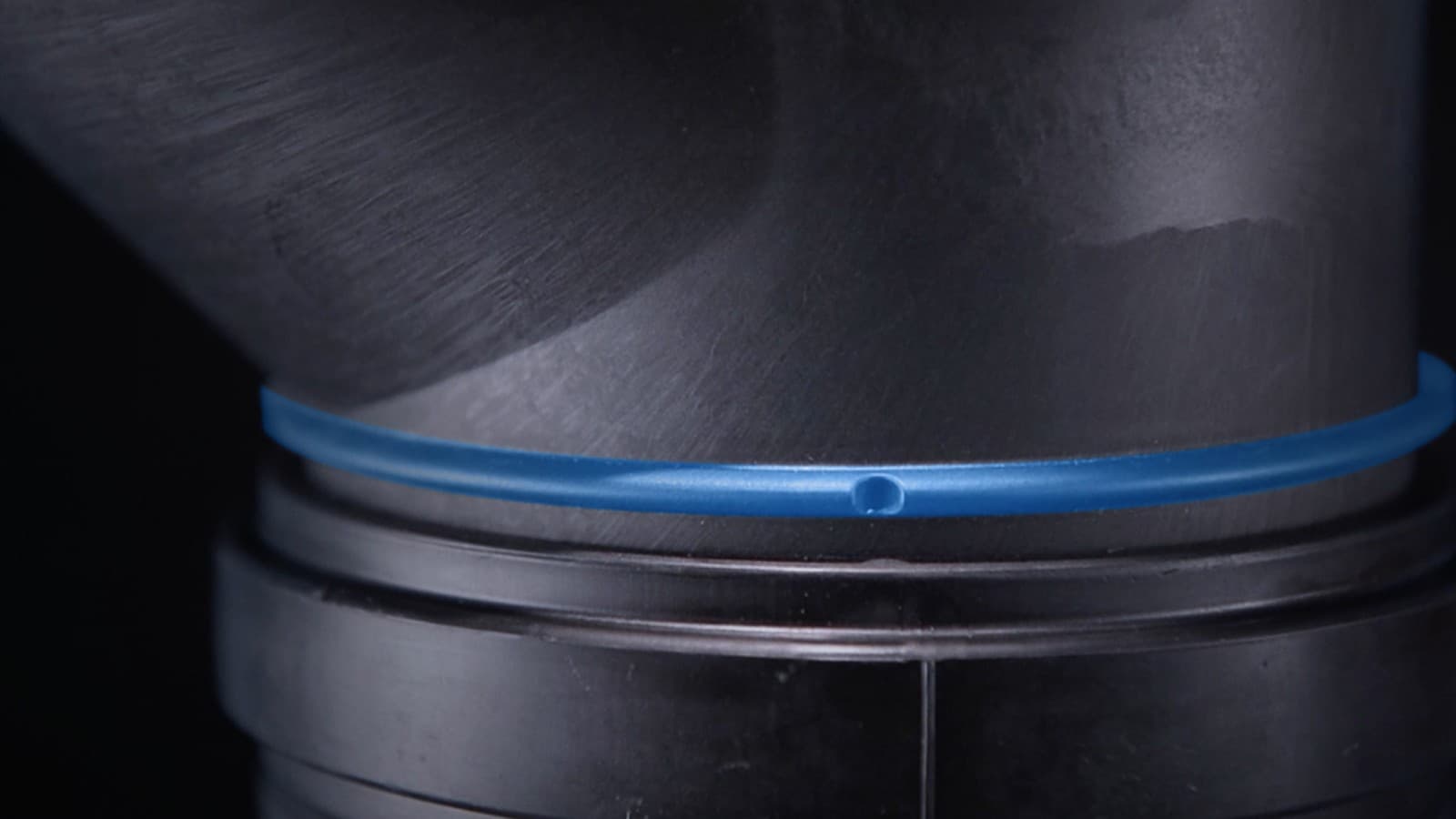 Visuele controle van de insteekdiepte bij Geberit Silent-Pro Visuele controle van de insteekdiepte bij Geberit Silent-Pro