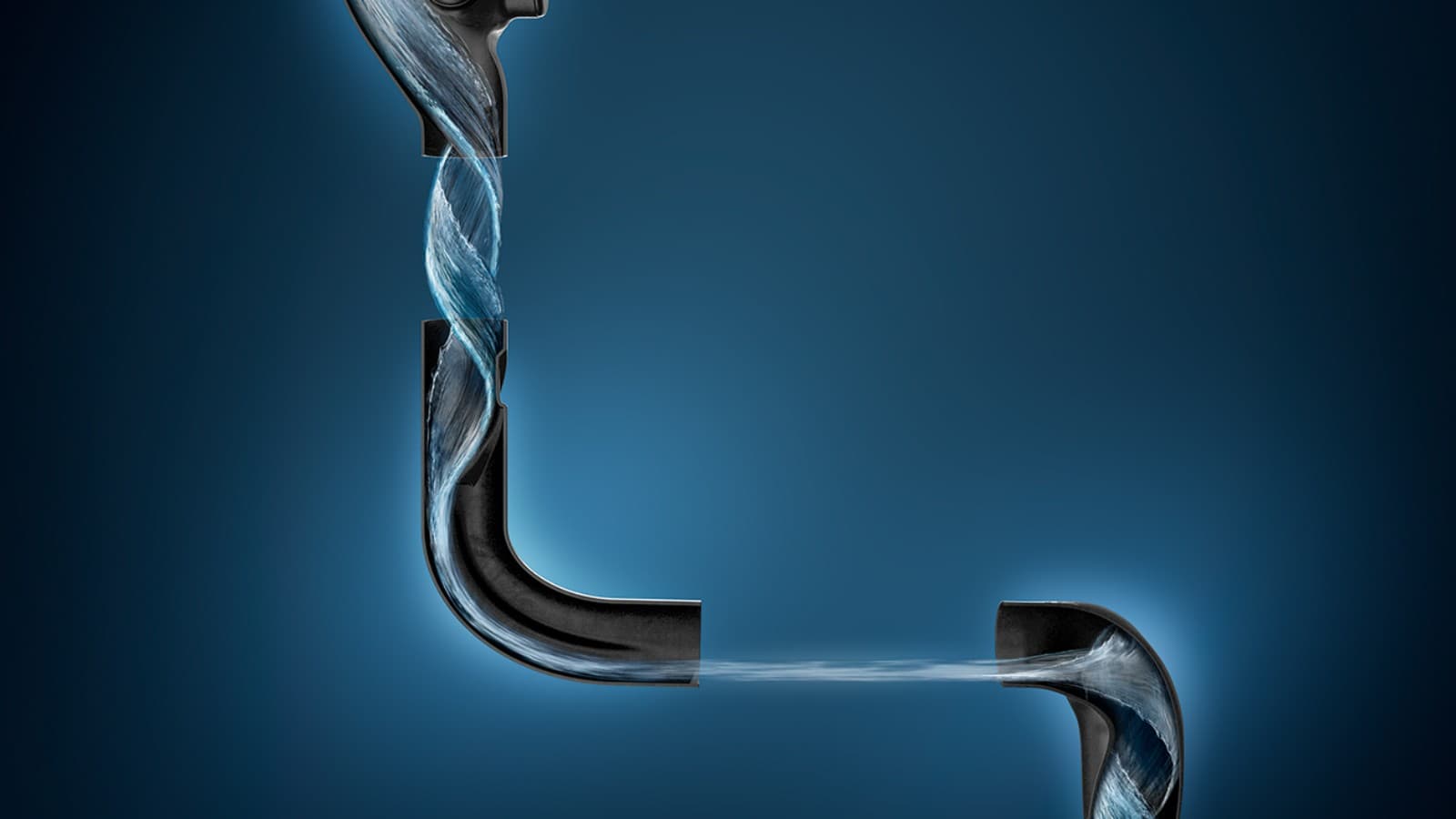 Het plaatsbesparende afvoersysteem Geberit SuperTube Het plaatsbesparende afvoersysteem Geberit SuperTube