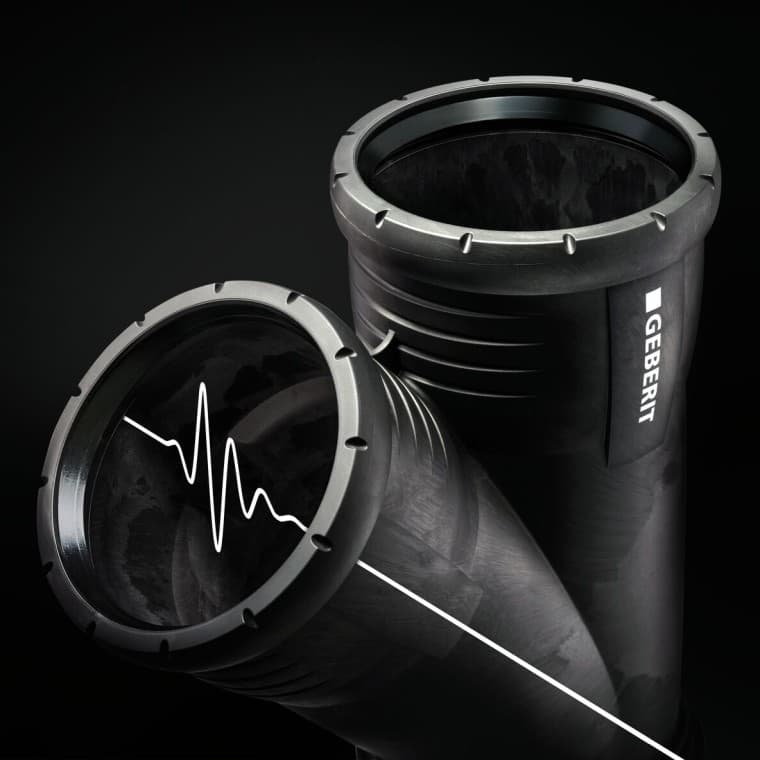 Geberit Silent-Pro aftakfitting Geberit Silent-Pro aftakfitting