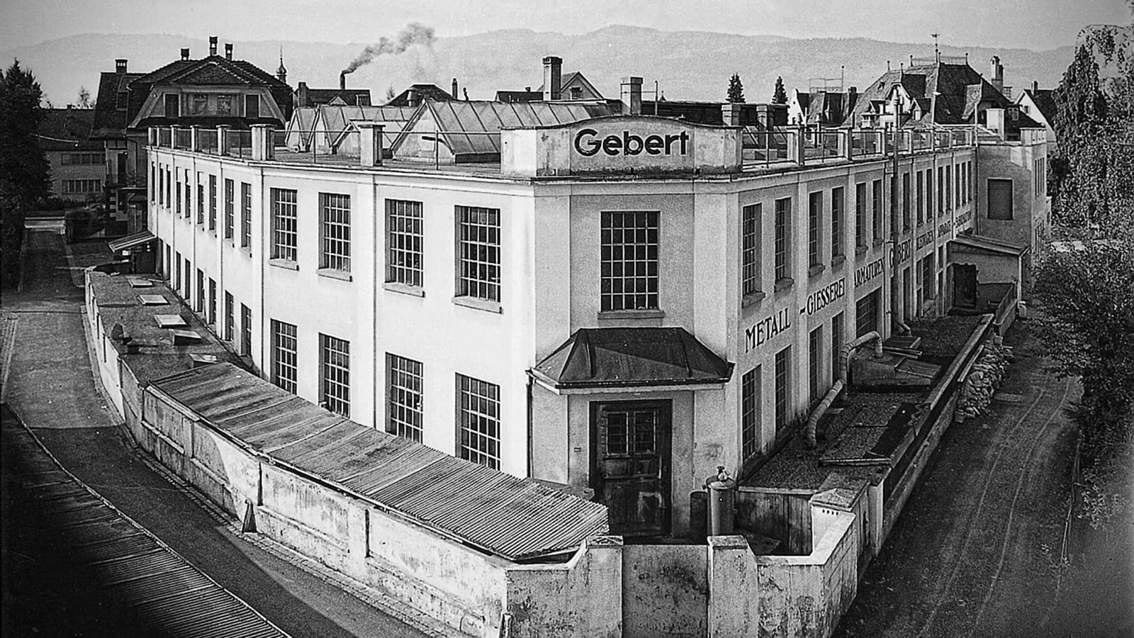 Geberit AquaClean à Rapperswil, dans les années 1920. Geberit AquaClean à Rapperswil, dans les années 1920.