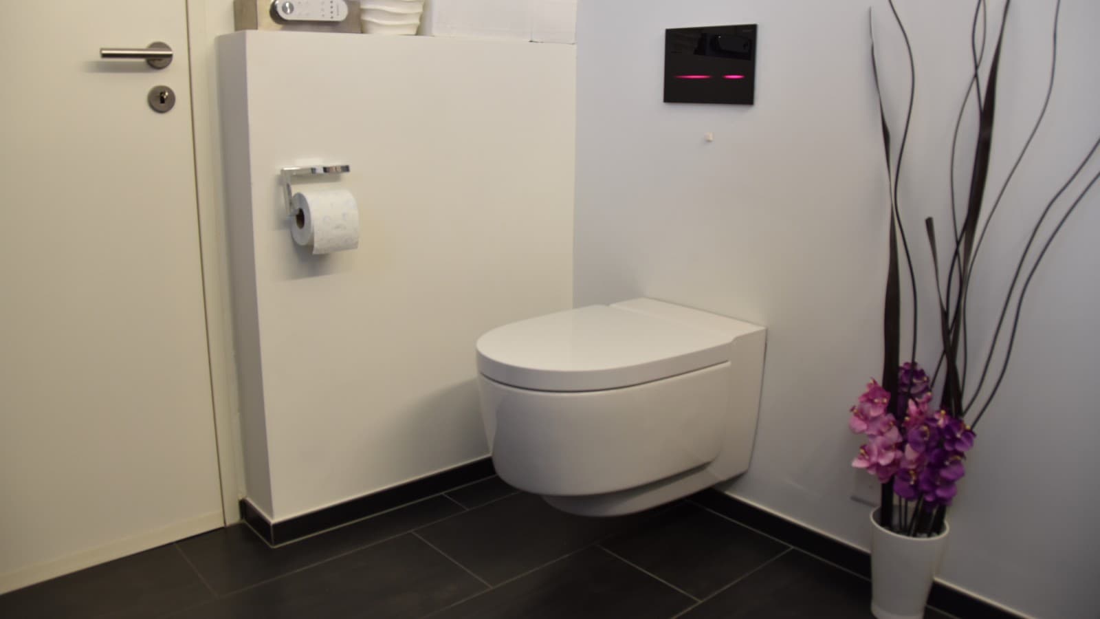 Situatie na een wc-potvervanging Situatie na een wc-potvervanging