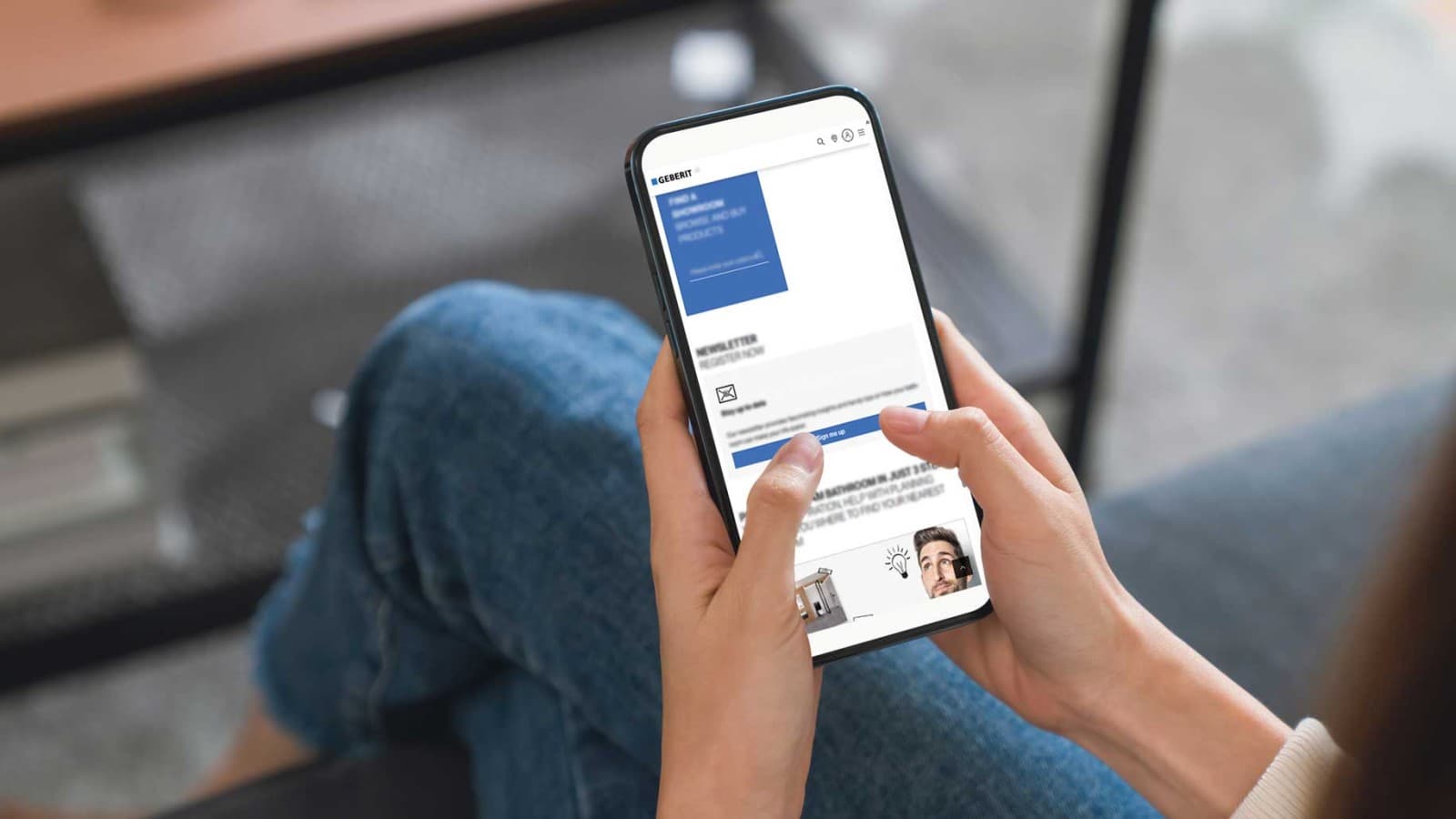 Inscription à la newsletter Geberit pour les particuliers Inscription à la newsletter Geberit pour les particuliers
