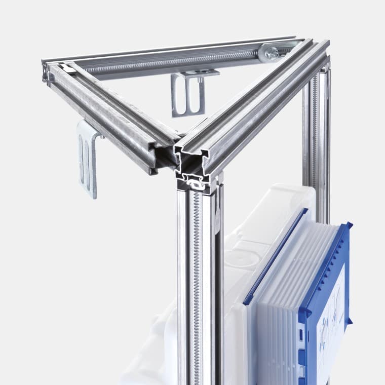 Élément d'angle Geberit GIS pour WC suspendu Élément d'angle Geberit GIS pour WC suspendu