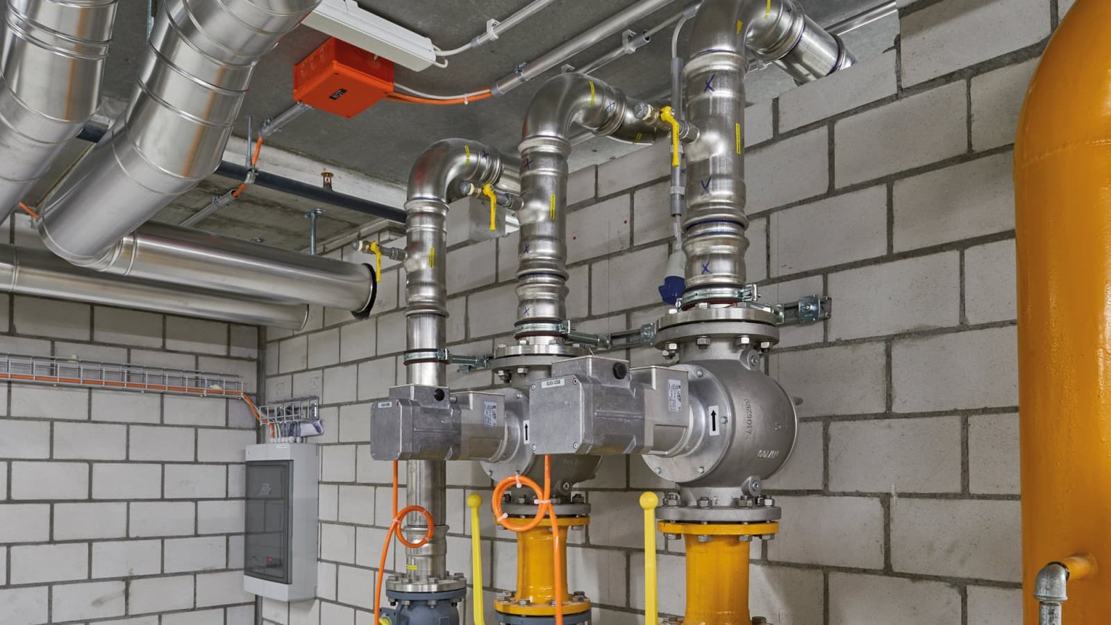 Répartiteur principal de gaz naturel pour transporter et alimenter les installations en gaz combustible Répartiteur principal de gaz naturel pour transporter et alimenter les installations en gaz combustible