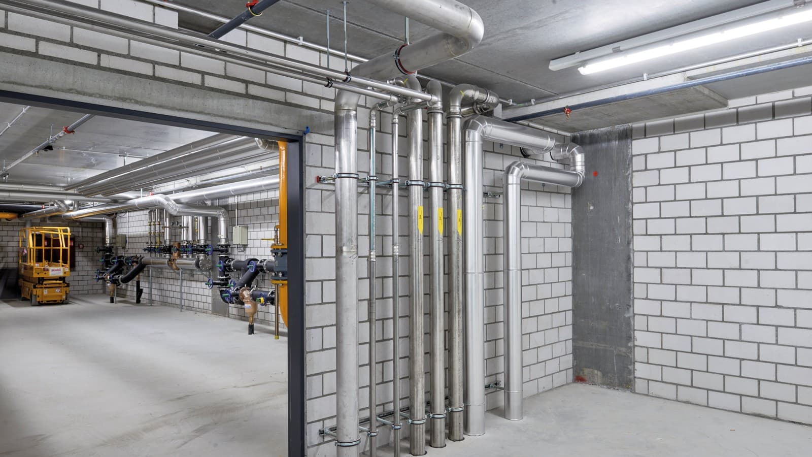 Geberit Mapress Acier Inoxydable avec marquage jaune pour le gaz méthane Geberit Mapress Acier Inoxydable avec marquage jaune pour le gaz méthane