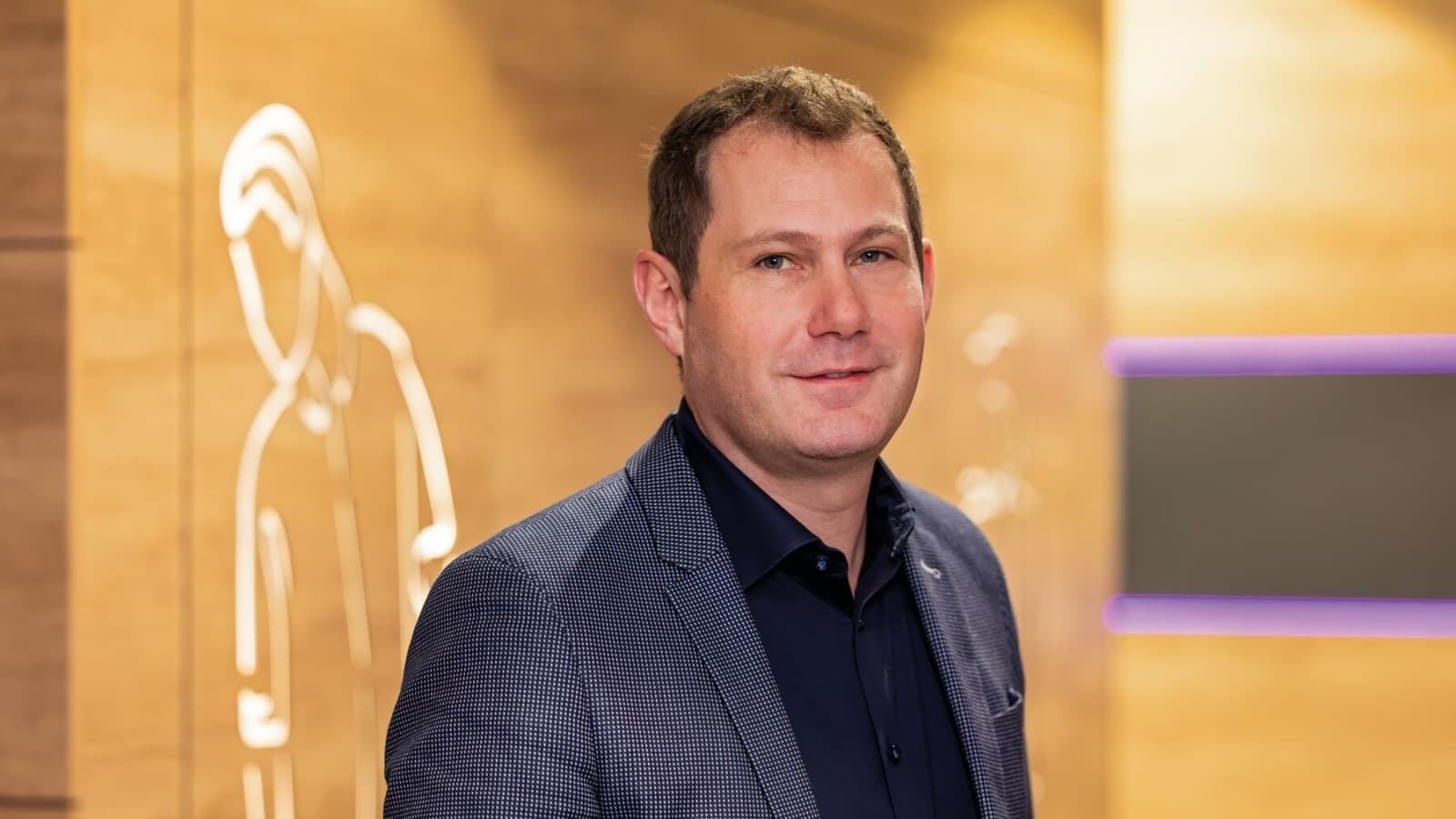 Johannes Gstrein, directeur van het winkelcentrum Imst Johannes Gstrein, directeur van het winkelcentrum Imst