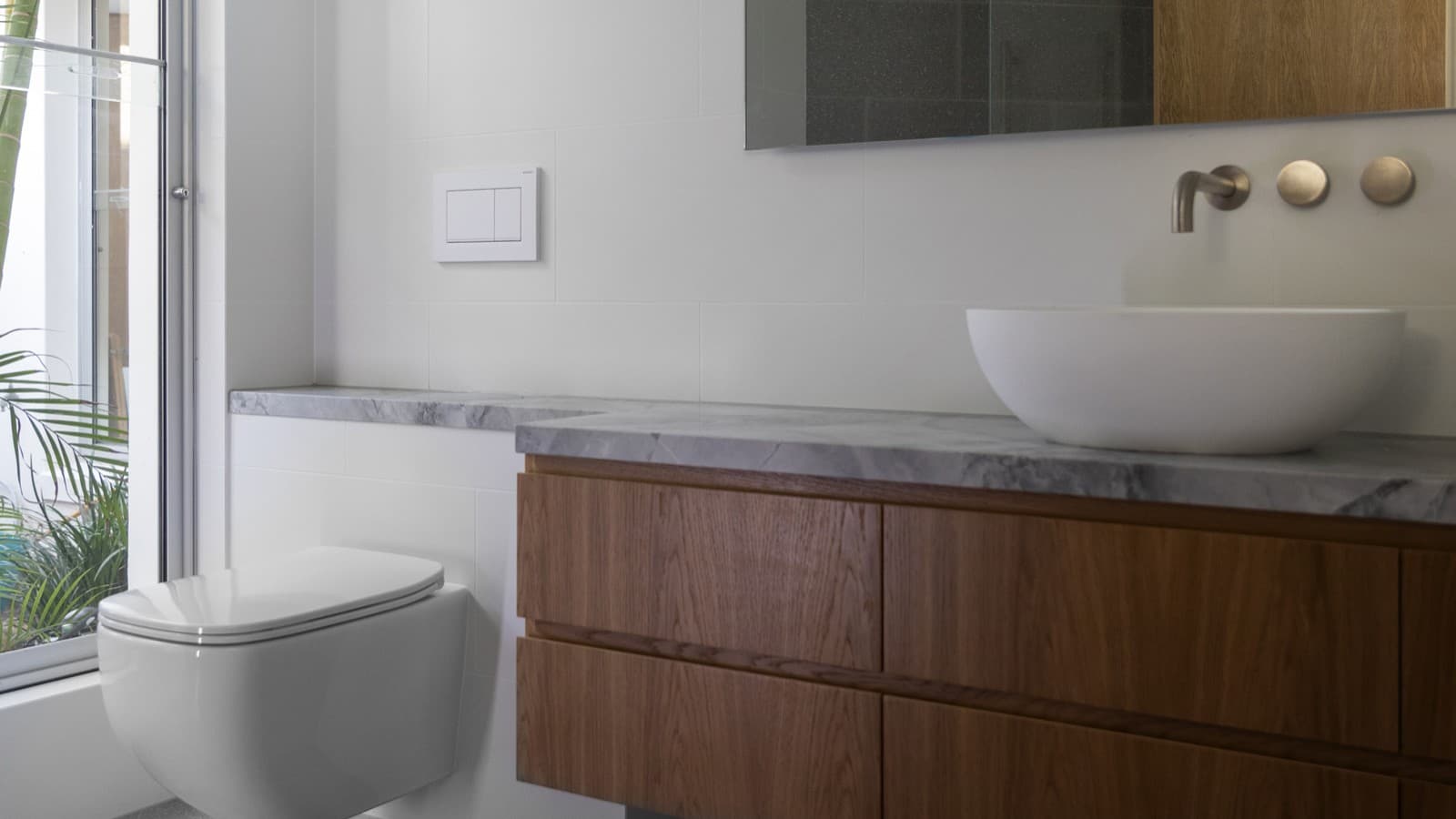 Pour la rénovation des quatre salles de bains, les réservoirs de chasse à encastrer durables de Geberit ont été utilisés (© Geberit) Pour la rénovation des quatre salles de bains, les réservoirs de chasse à encastrer durables de Geberit ont été utilisés (© Geberit)