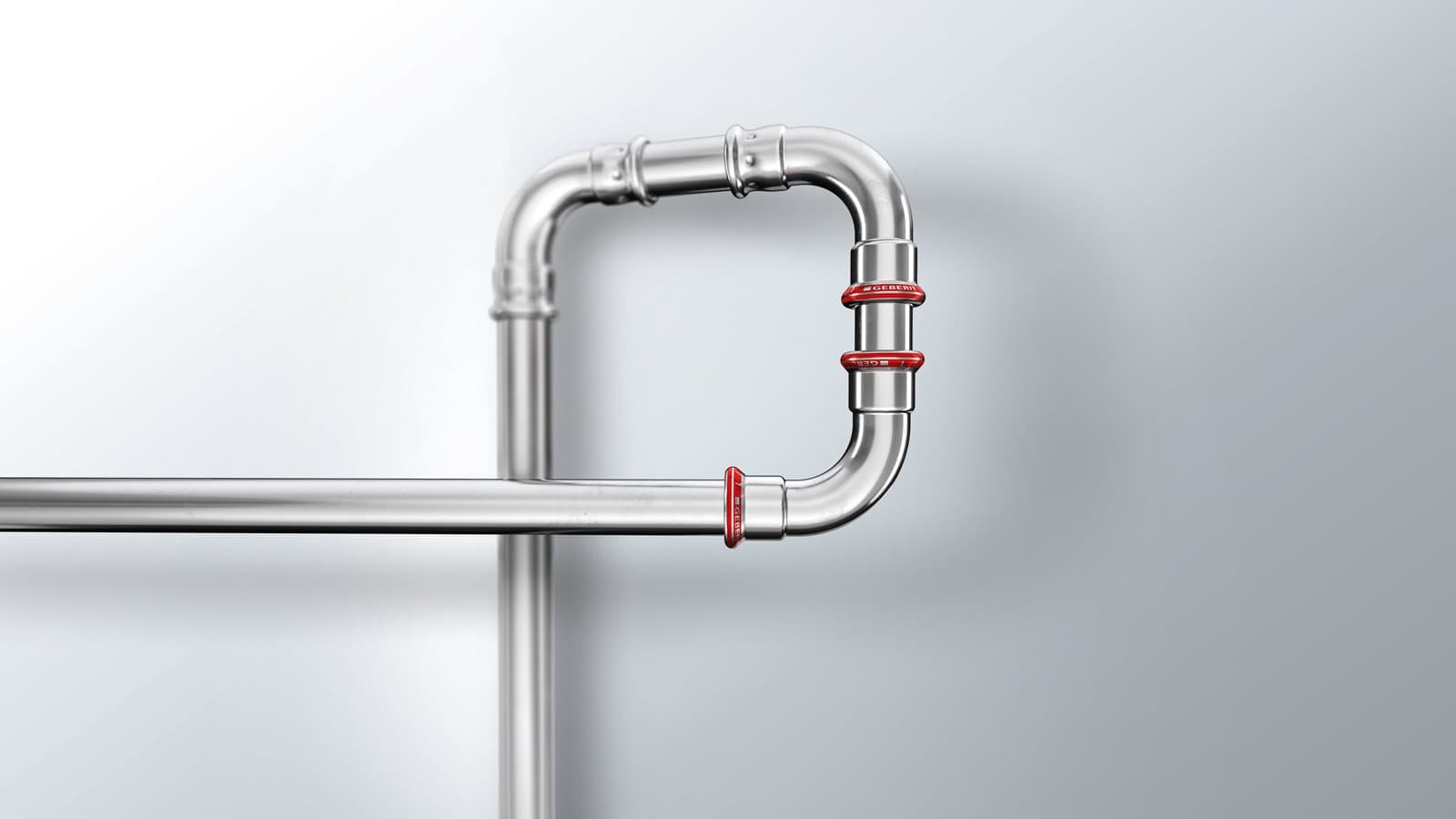 Geberit Mapress Acier Carbone est adapté aux installations en circuit fermé Geberit Mapress Acier Carbone est adapté aux installations en circuit fermé